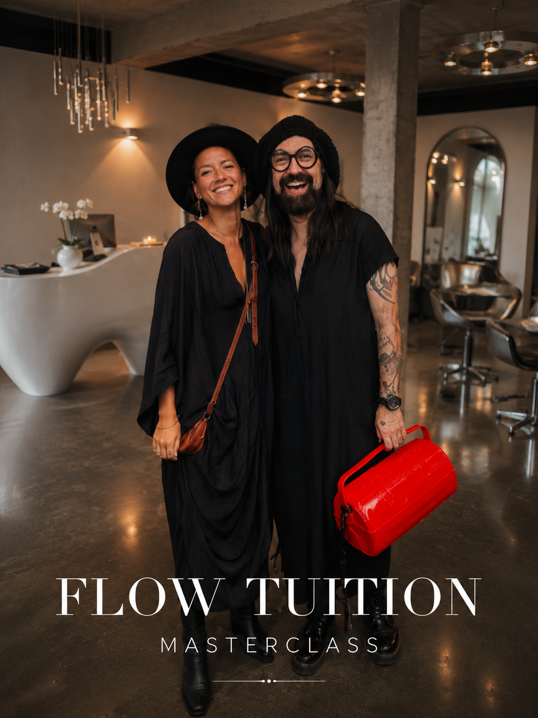 Juliette den Ouden and Marcus Koehler, trainers Flow-Tuition