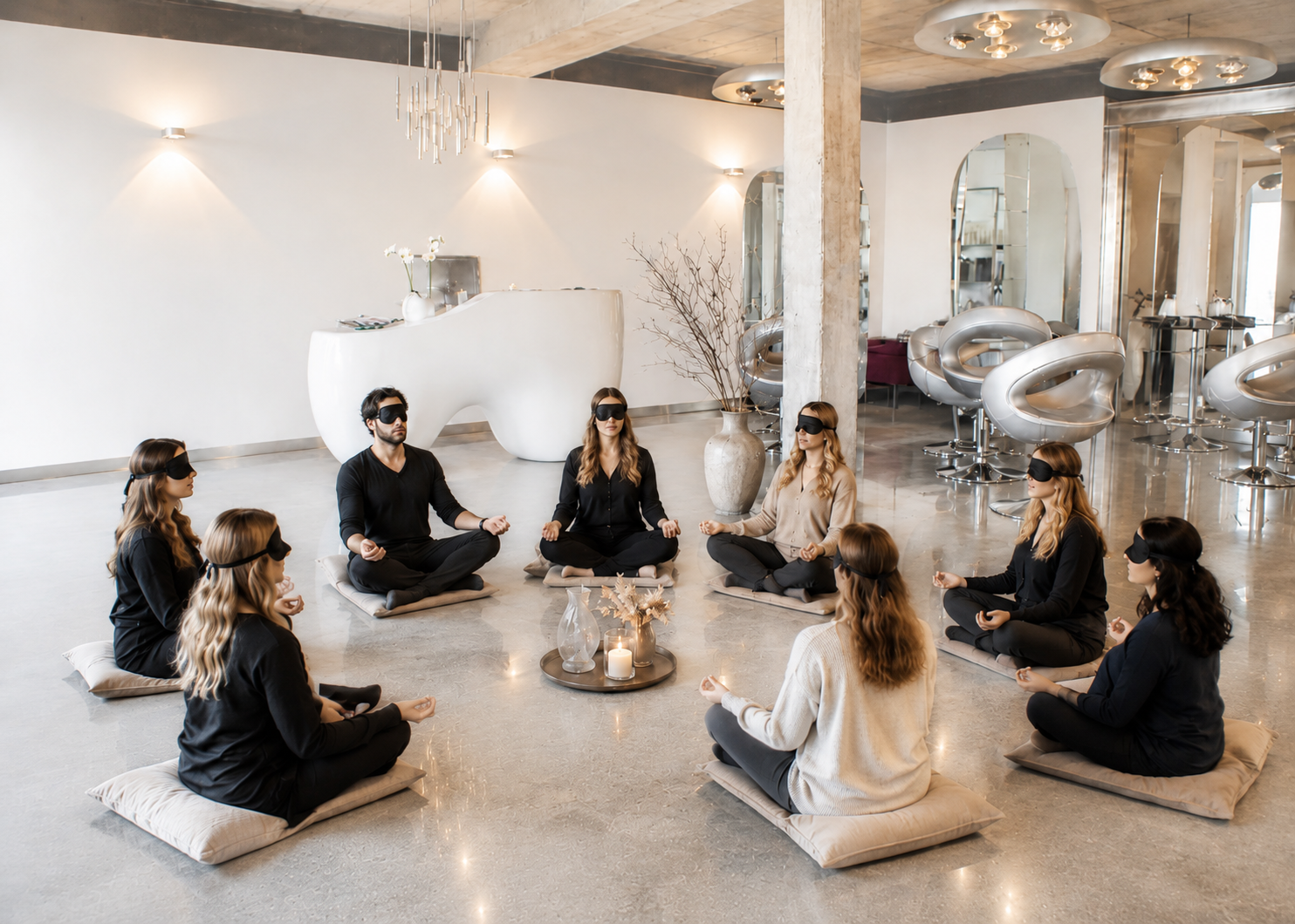 Flow-Tuition, group meditation