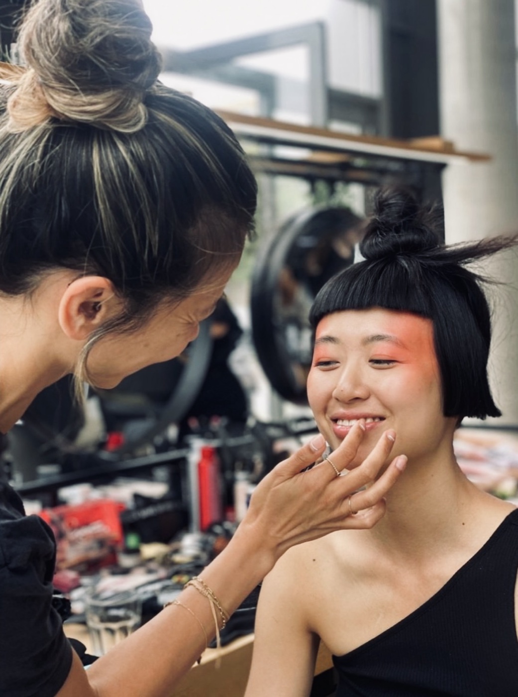 JDO students, backstage creative work