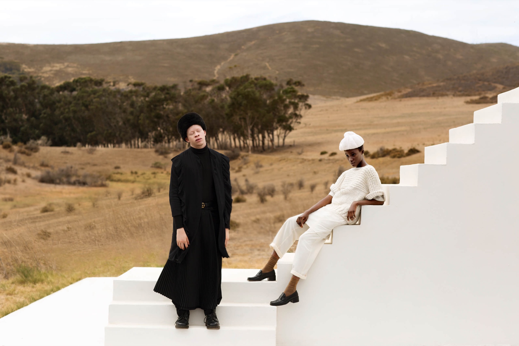Editorial fashion-werk van Juliëtte den Ouden