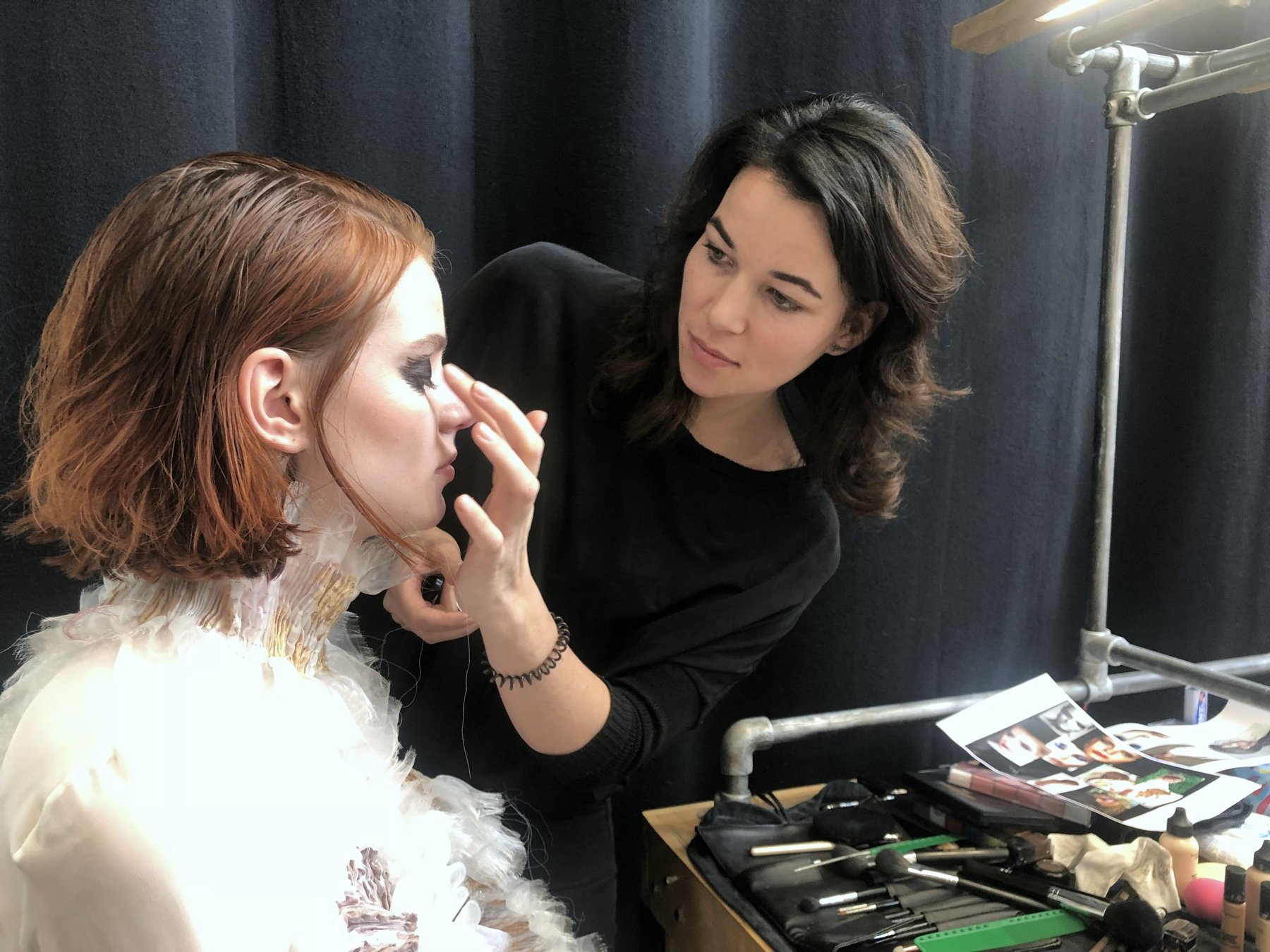 Gwendy, student JDO Academy, backstage editorial work