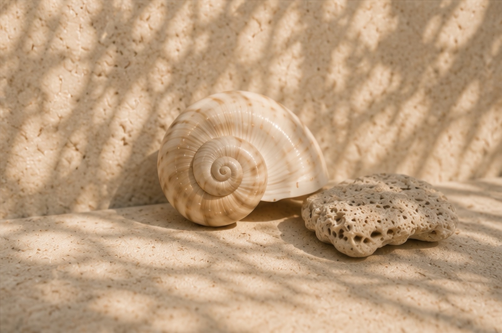 A calm, light still life, symbol of the transition to recovery