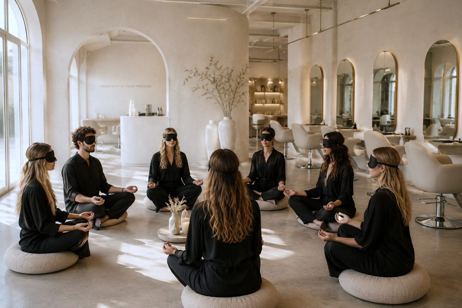 On-site teamtraining in de salon